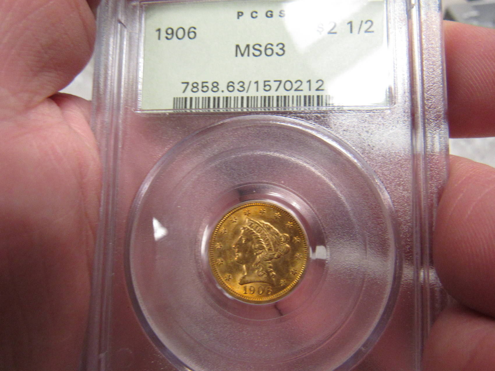 1906-MS-63-PCGS-$2.50-Gold-Liberty-Head