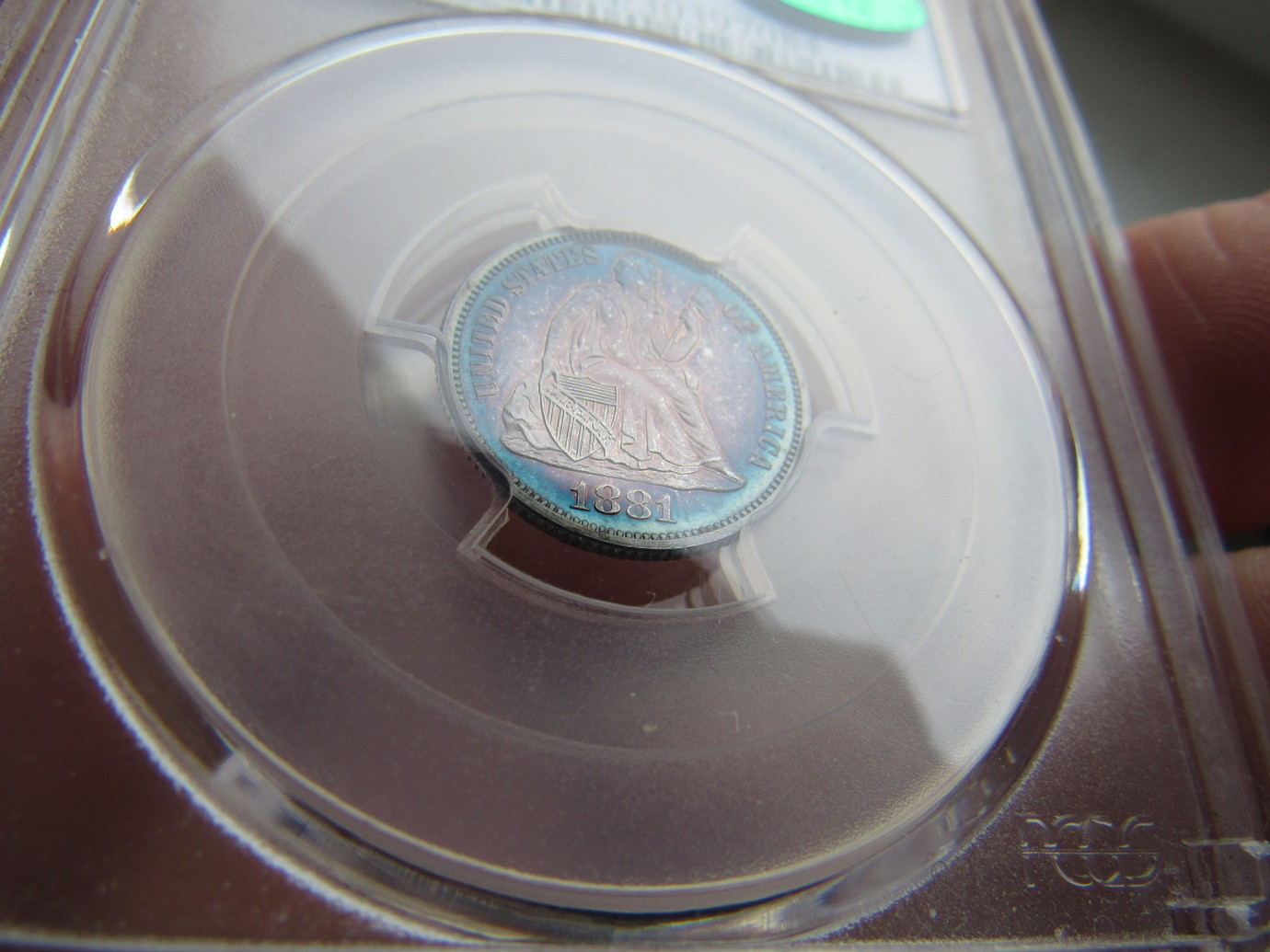 1881-Proof-Seated-Liberty-Dime-Certificate