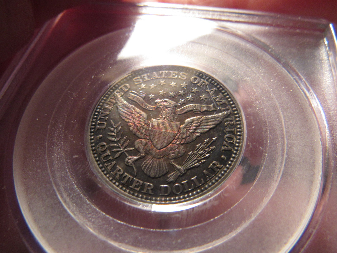 1892-Proof-64-Barber-Quarter-CAC