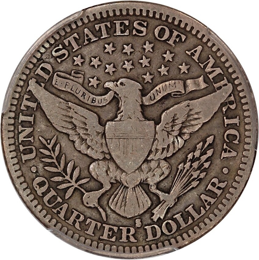 1914-S-Barber-Quarter-PCGS-F-12
