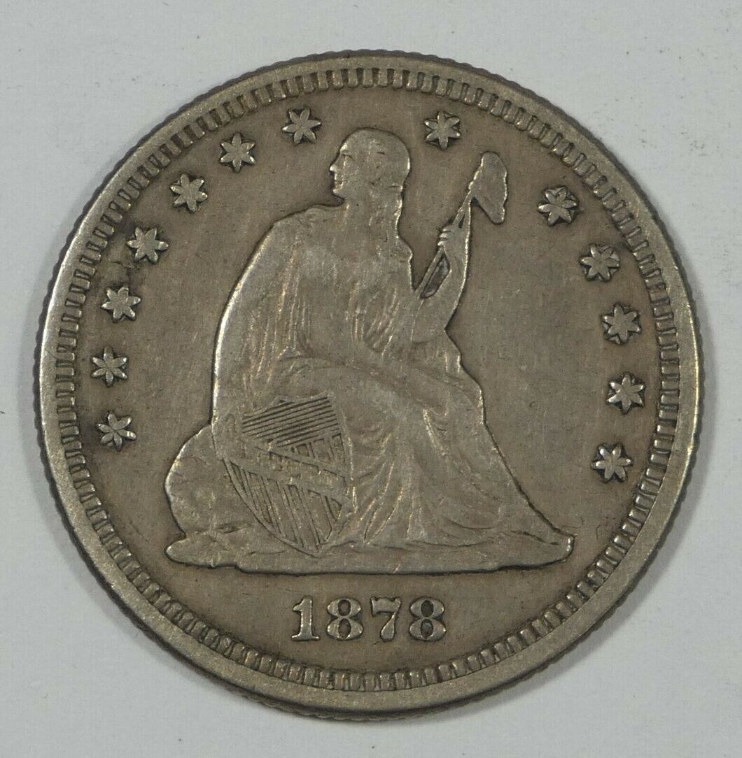 1878-Seated-Liberty-Quarter-For-Grading