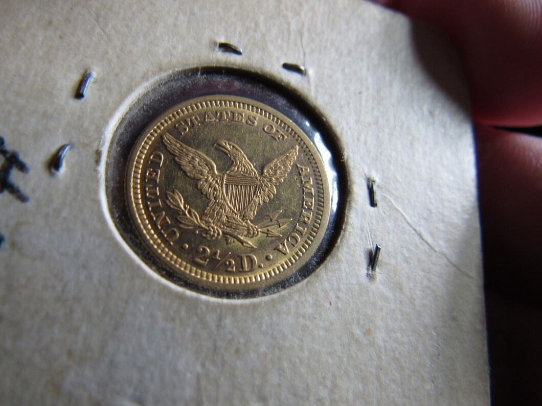 1869-Gold-Liberty-Quarter-Eagle-For-Grading-Consideration