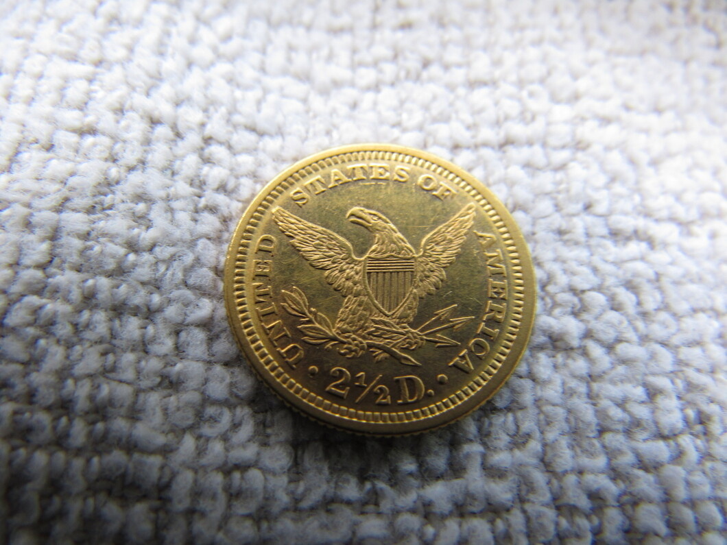 1869-Gold-Liberty-Quarter-Eagle-For-Grading-Consideration