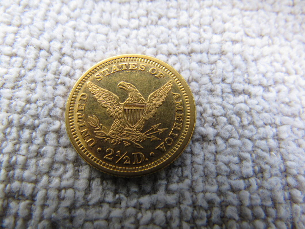 1869-Gold-Liberty-Quarter-Eagle-For-Grading-Consideration