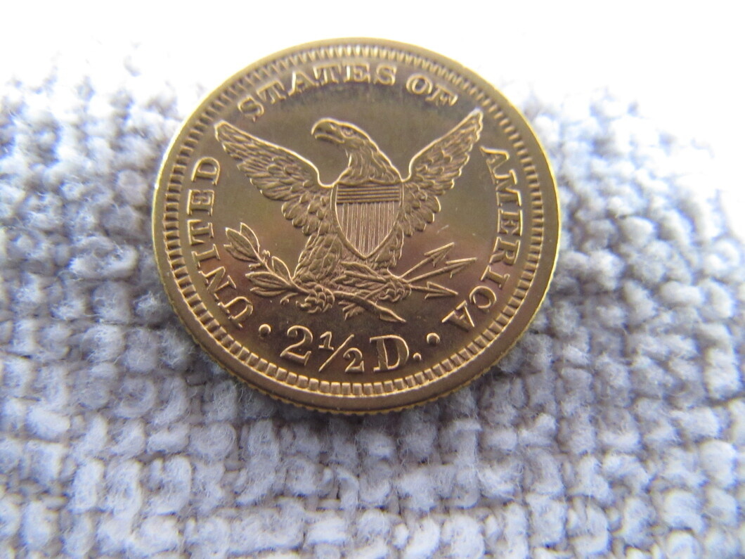 1869-Gold-Liberty-Quarter-Eagle-For-Grading-Consideration