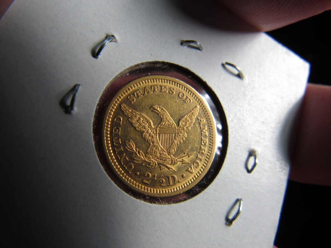 1869-Gold-Liberty-Quarter-Eagle-For-Grading-Consideration