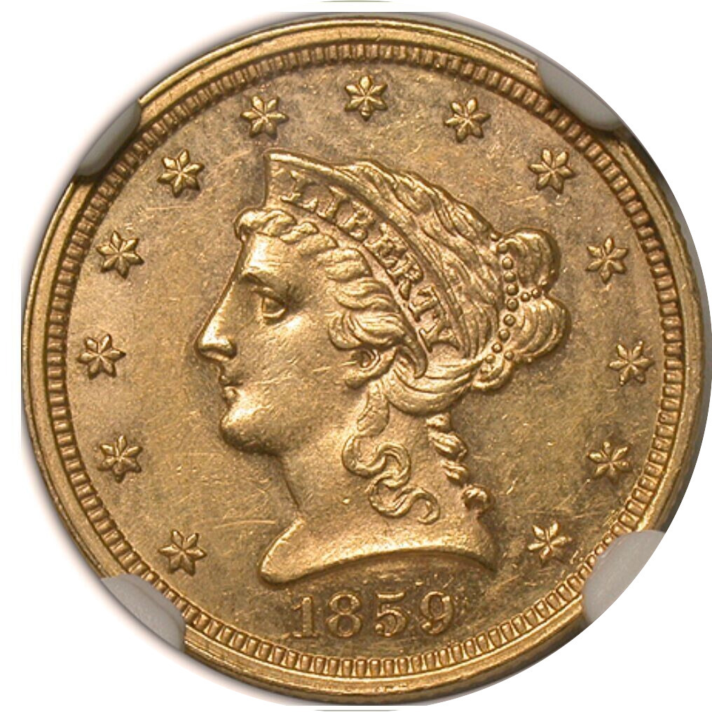 1859-Liberty-Quarter-Eagle:-You-Vs-NGC