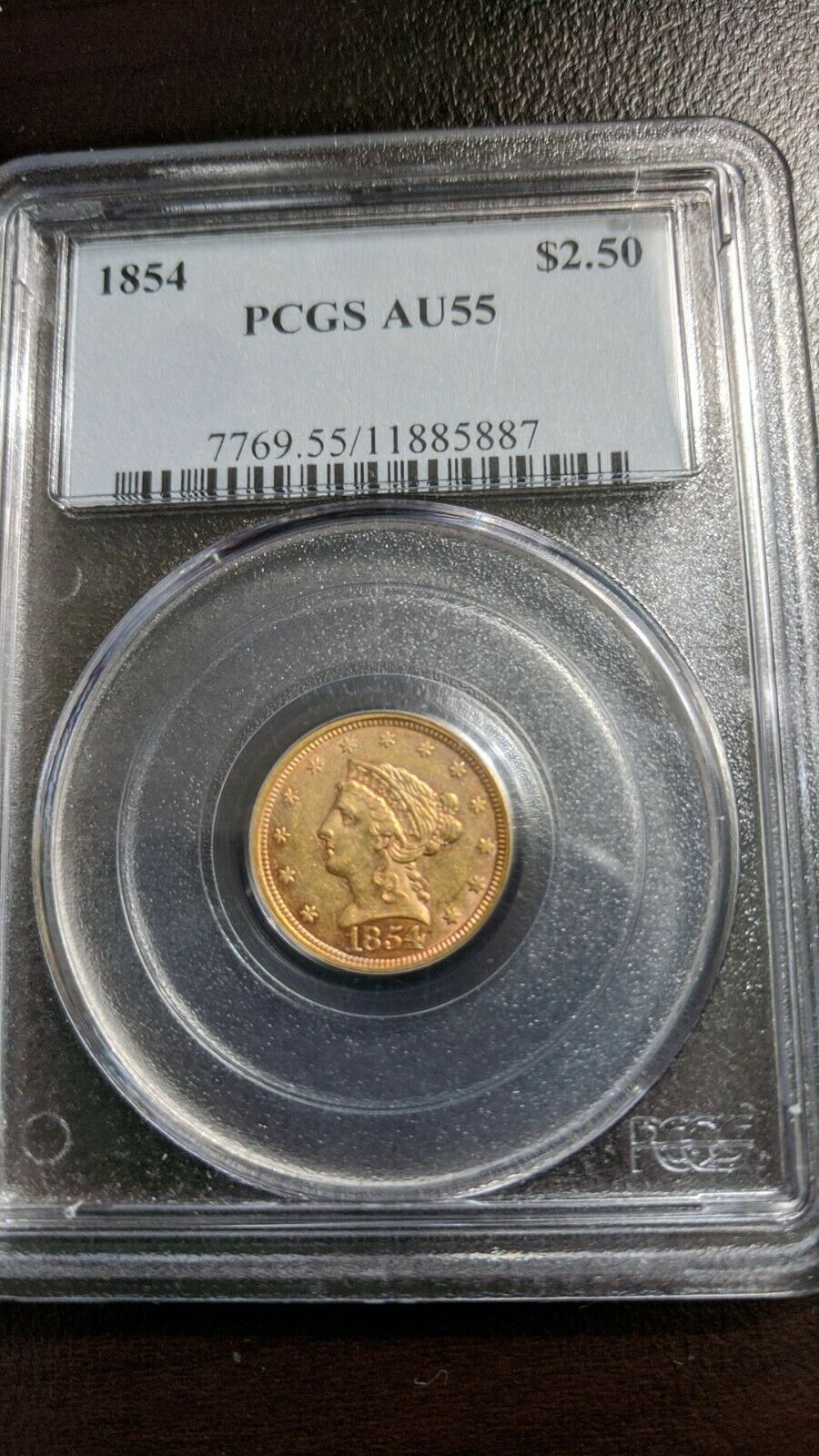 1854-Gold-Liberty-Quarter-Eagle-You-Vs-PCGS