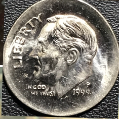 1999-P-Dime-Broad-Strike-The-Size-Of-A-Nickel