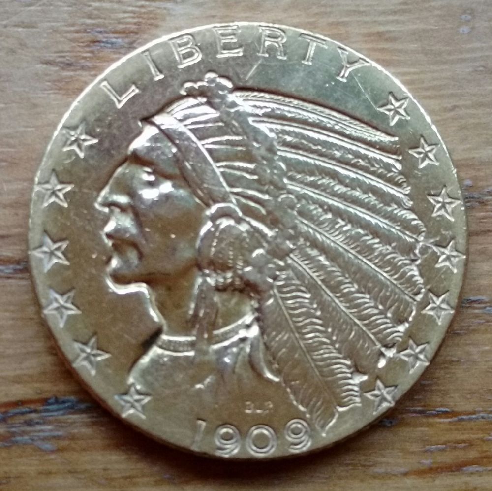1909-D-Half-Eagle-For-Grading
