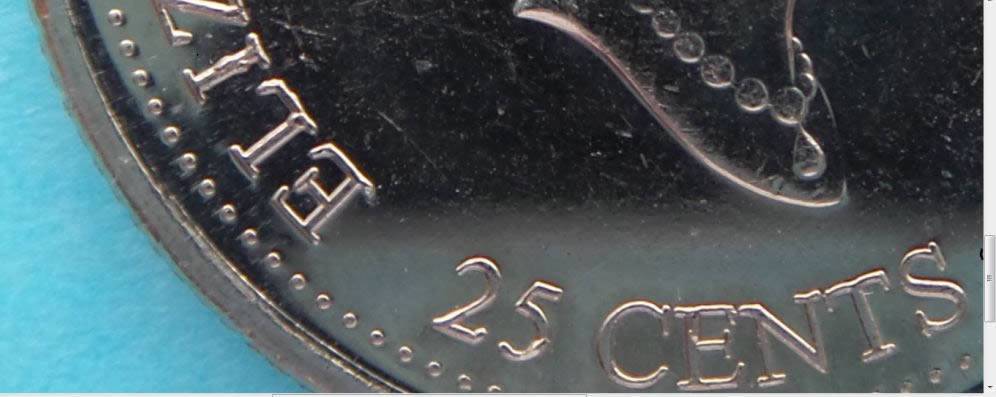 Canada-25-Cents-Harmony-2000-With-*many-Errors*