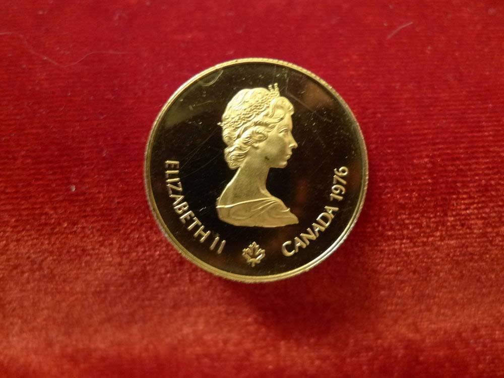 Canada--100-Dollars-1976--Gold-Coin--Xxl-Olympics