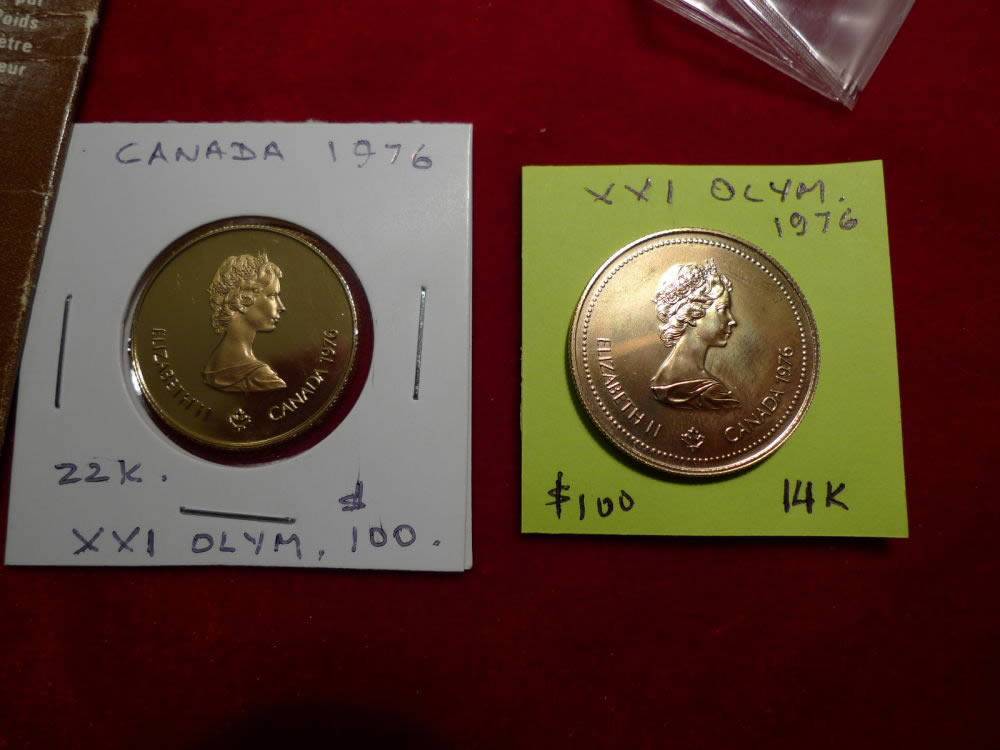 Canada--100-Dollars-1976--Gold-Coin--Xxl-Olympics