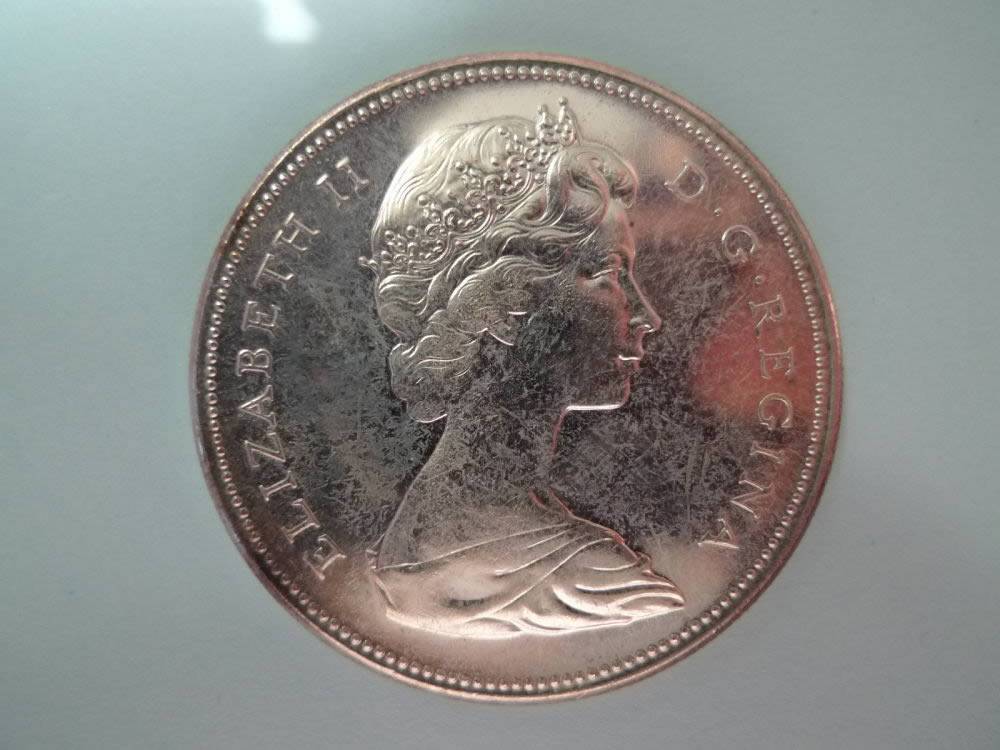 A-*regular*--Canada-1967-Silver-Dollar