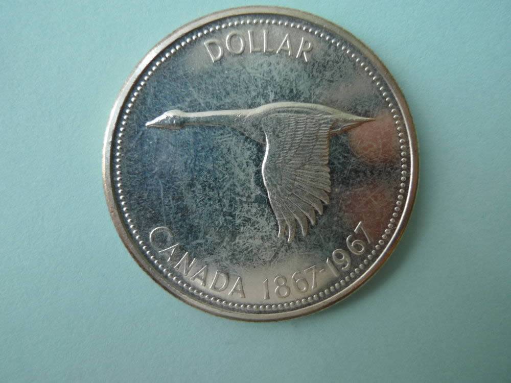 A-*regular*--Canada-1967-Silver-Dollar