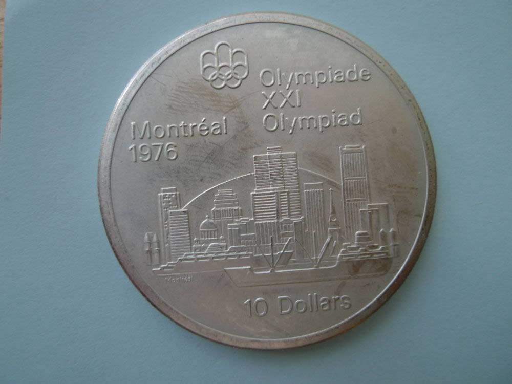 Canada-10-Dollars-Montreal-Xxl-Olympiad-1976