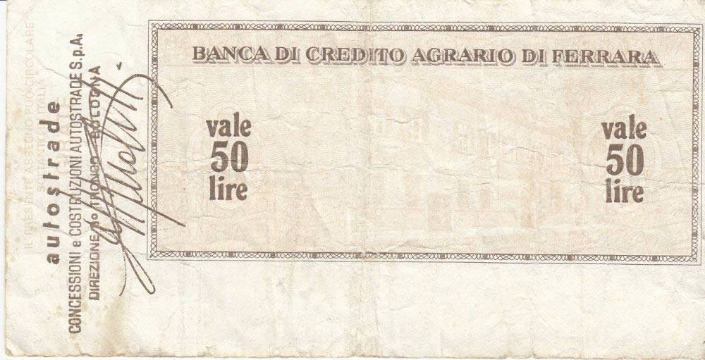 Banknote:-Italian-Script
