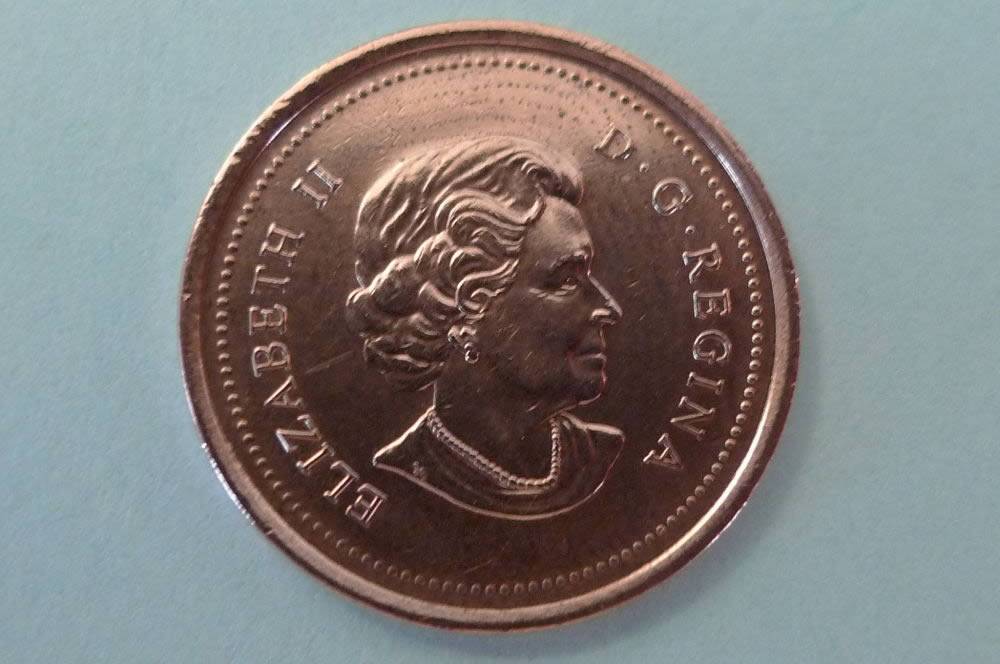 2006-Canada-One-Cent-Non-Magnetic-*red*