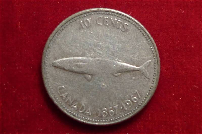 1967-Canada-10-Cents