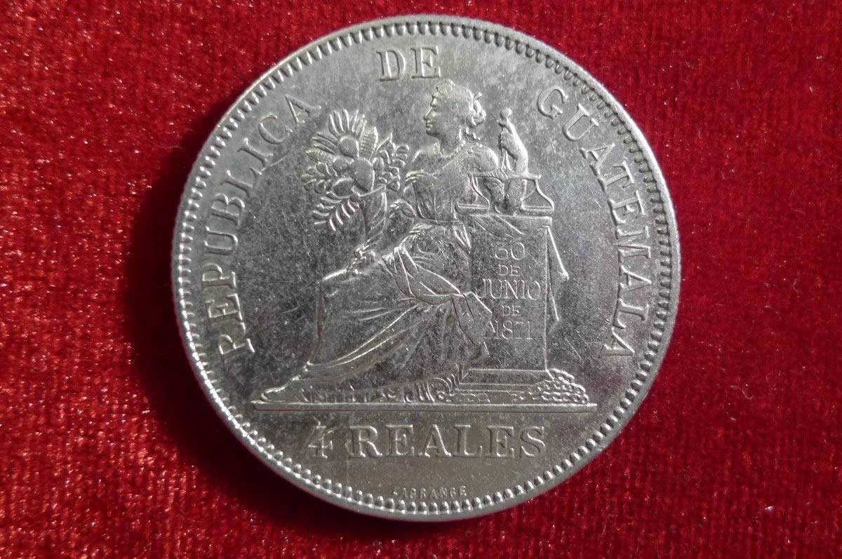 1894-Republica-De-Guatemala-:-4-Reales