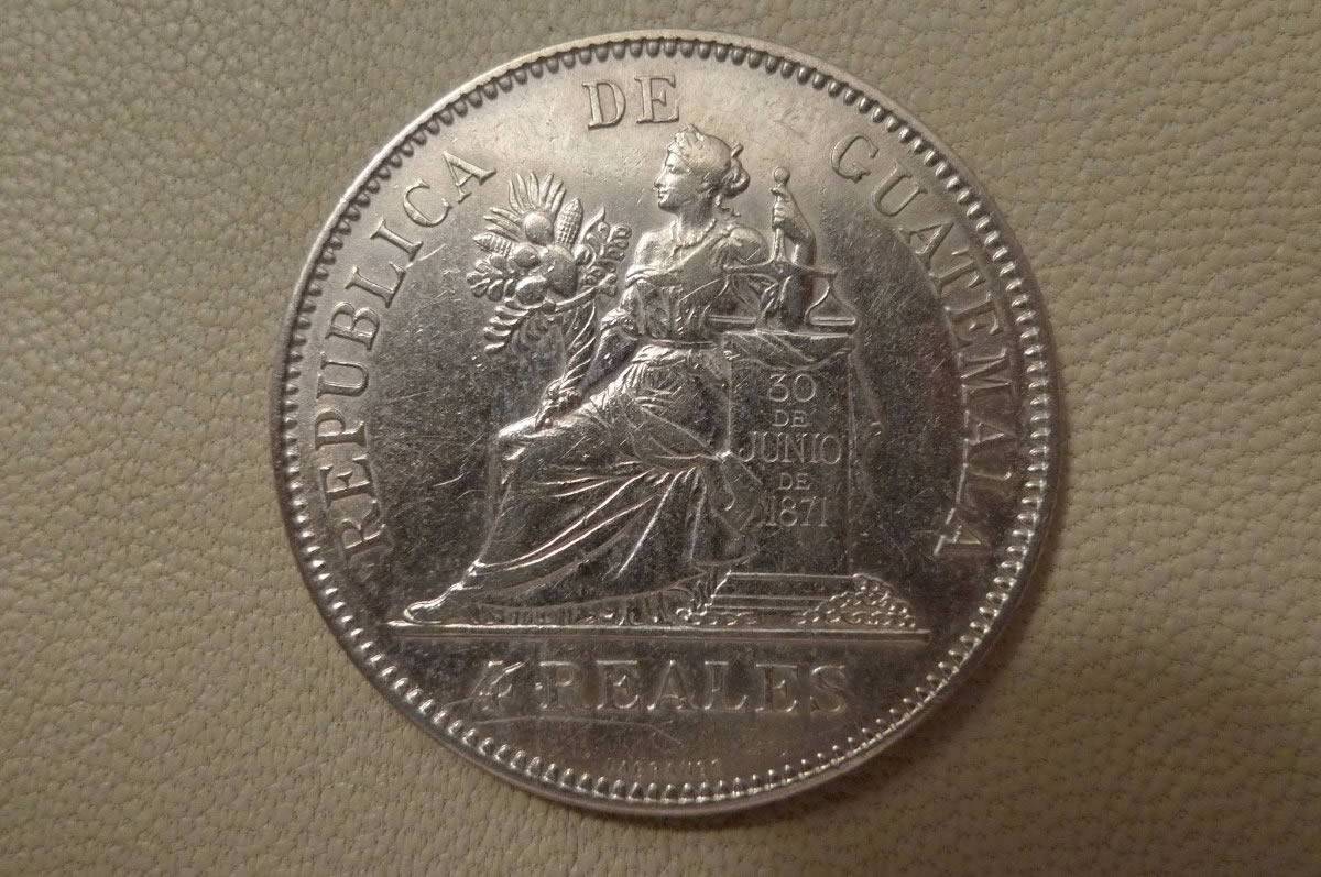 1894-Republica-De-Guatemala-:-4-Reales