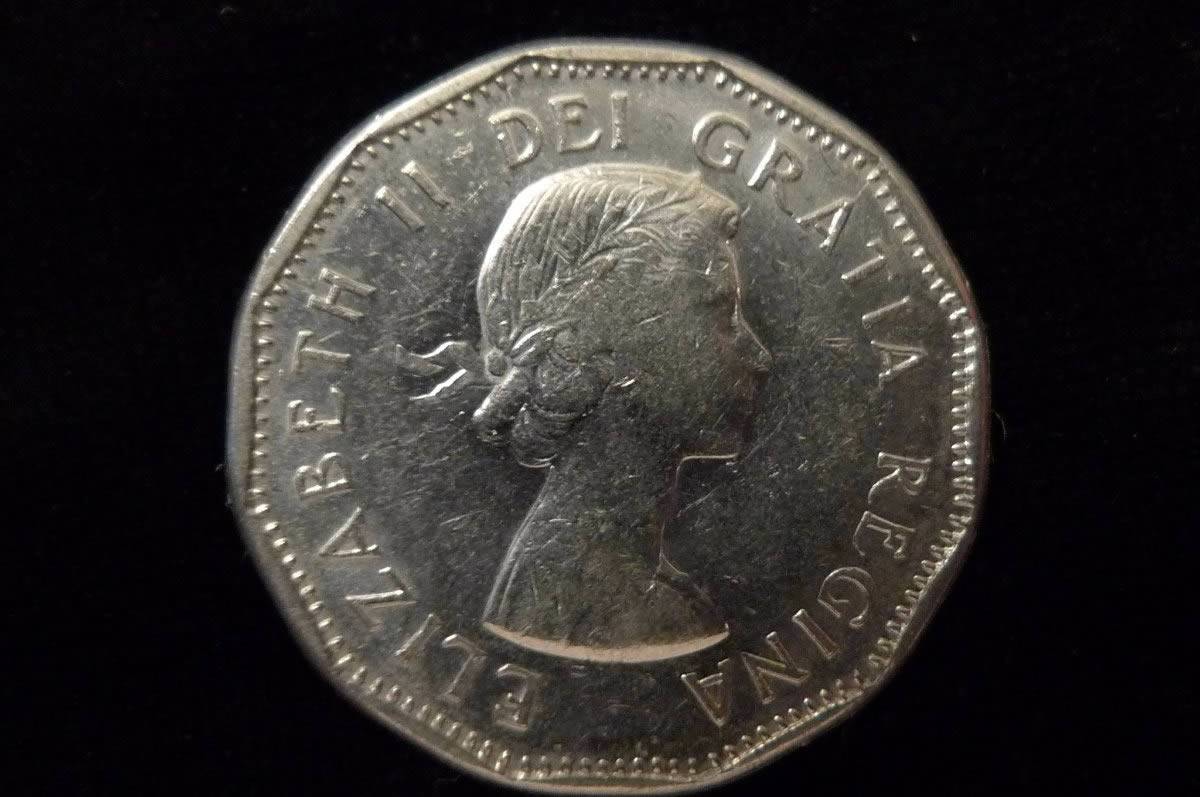 1962-Canada-5-Cents-...doubled-Date-+-Double-A--Canada*