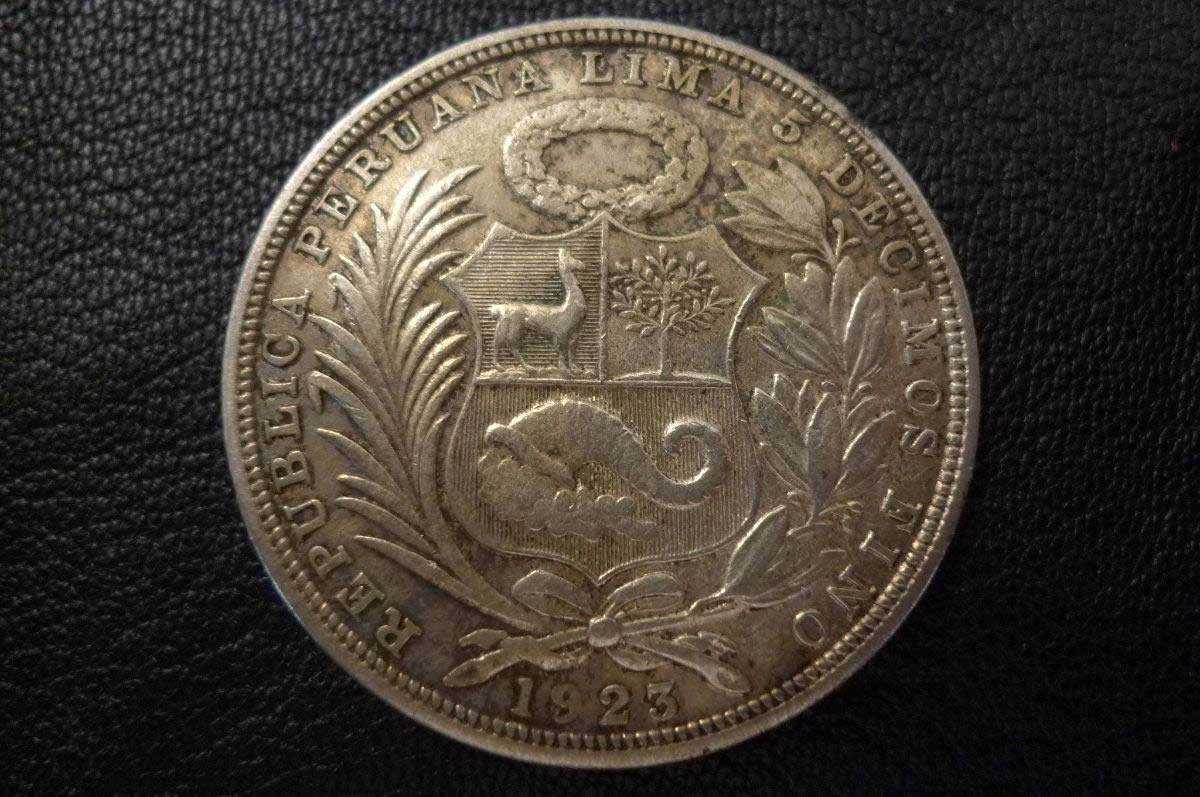 1923-Republica-Del-Peru-,-Un-Sol