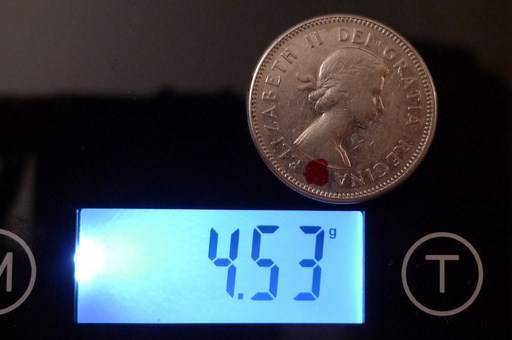 1964-Canada-5-Cents-:-Planchet-Errors