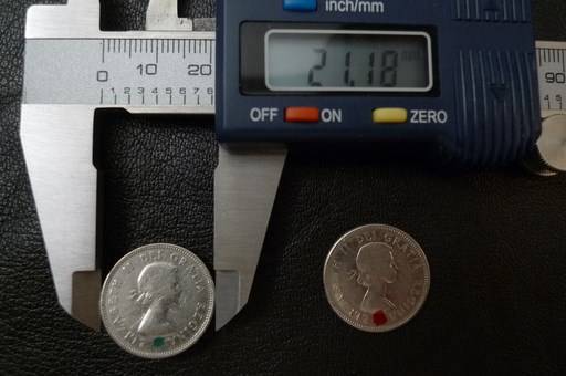 1964-Canada-5-Cents-:-Planchet-Errors