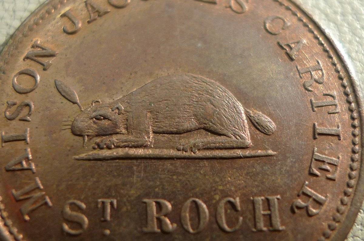 St-Roch--Maison-Jacques-Cartier-Quebec-Chez-H,-Gagnon-&-Cie.-Merchand-Token