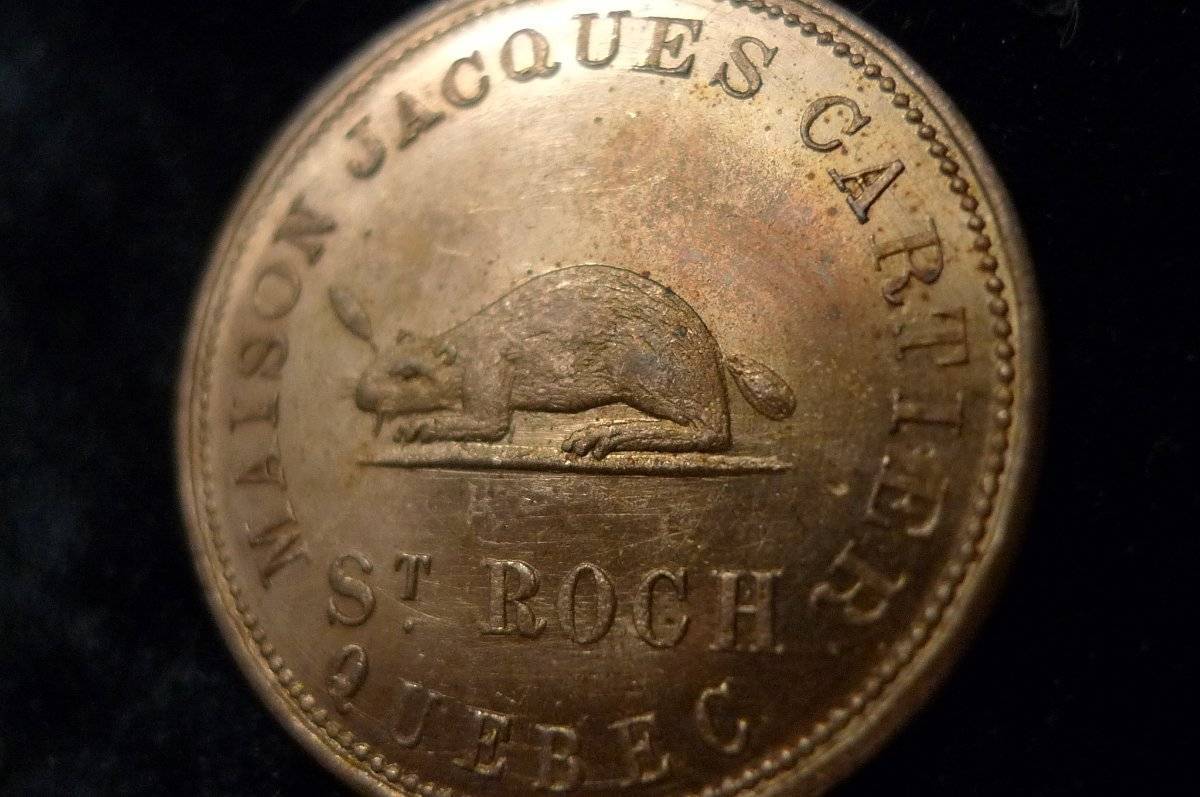 St-Roch--Maison-Jacques-Cartier-Quebec-Chez-H,-Gagnon-&-Cie.-Merchand-Token
