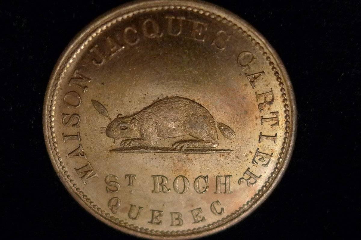 St-Roch--Maison-Jacques-Cartier-Quebec-Chez-H,-Gagnon-&-Cie.-Merchand-Token