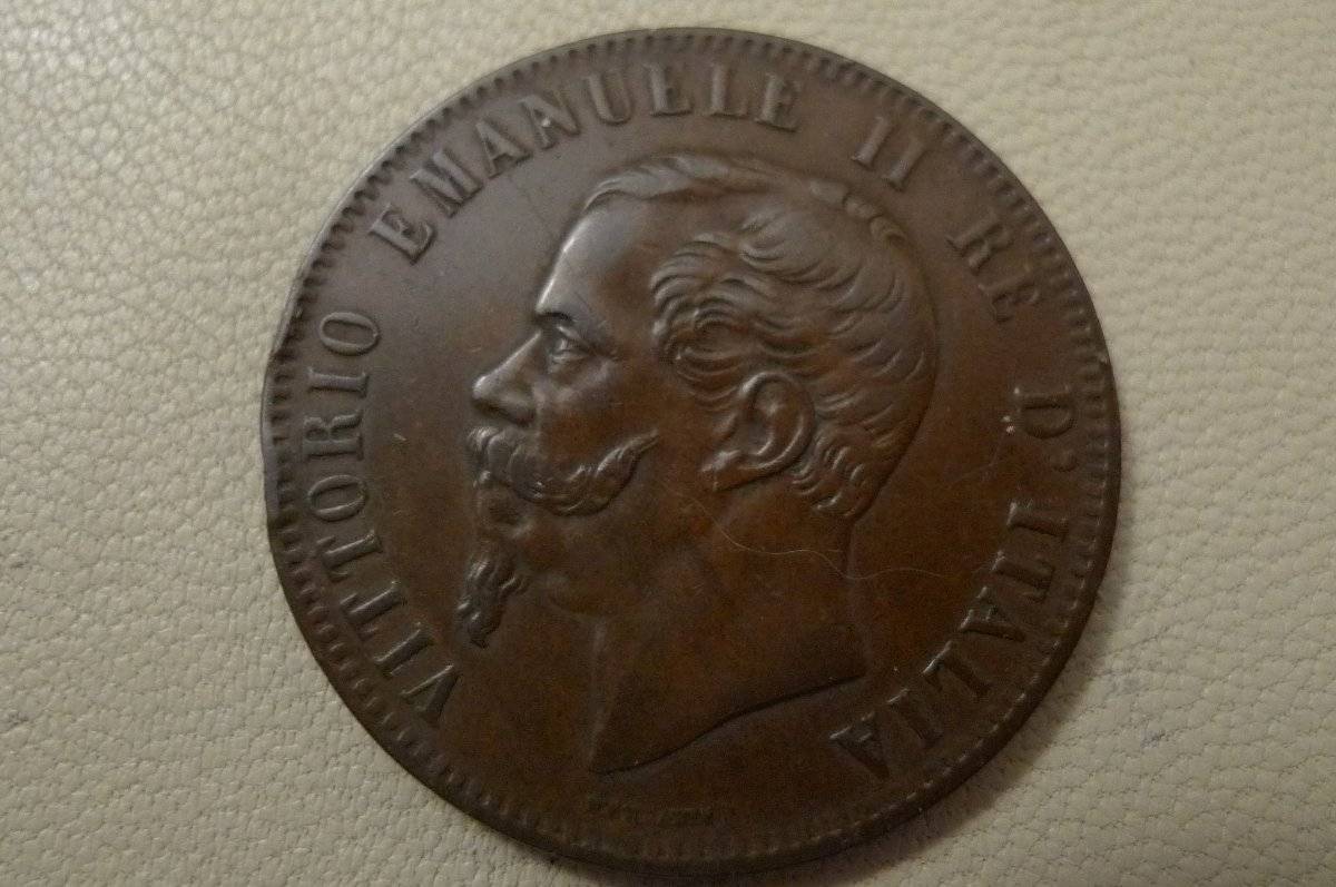 1866-Om-Italy,10-Centesimi.