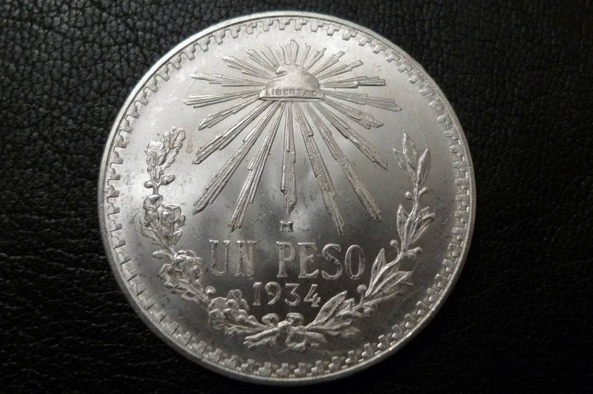 1934-Mexico-One-Peso