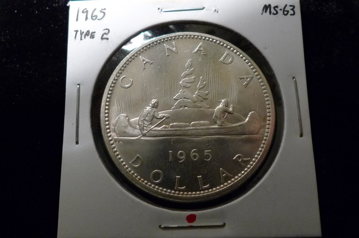1965-Canada-Dollar-Type-II
