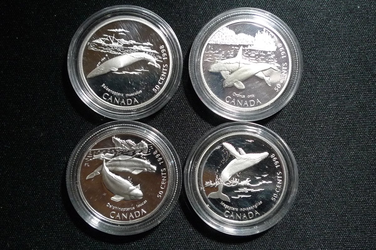 Post-Your-Coins-/-Medals-/-Bank-Notes-With-Marine-Mammals