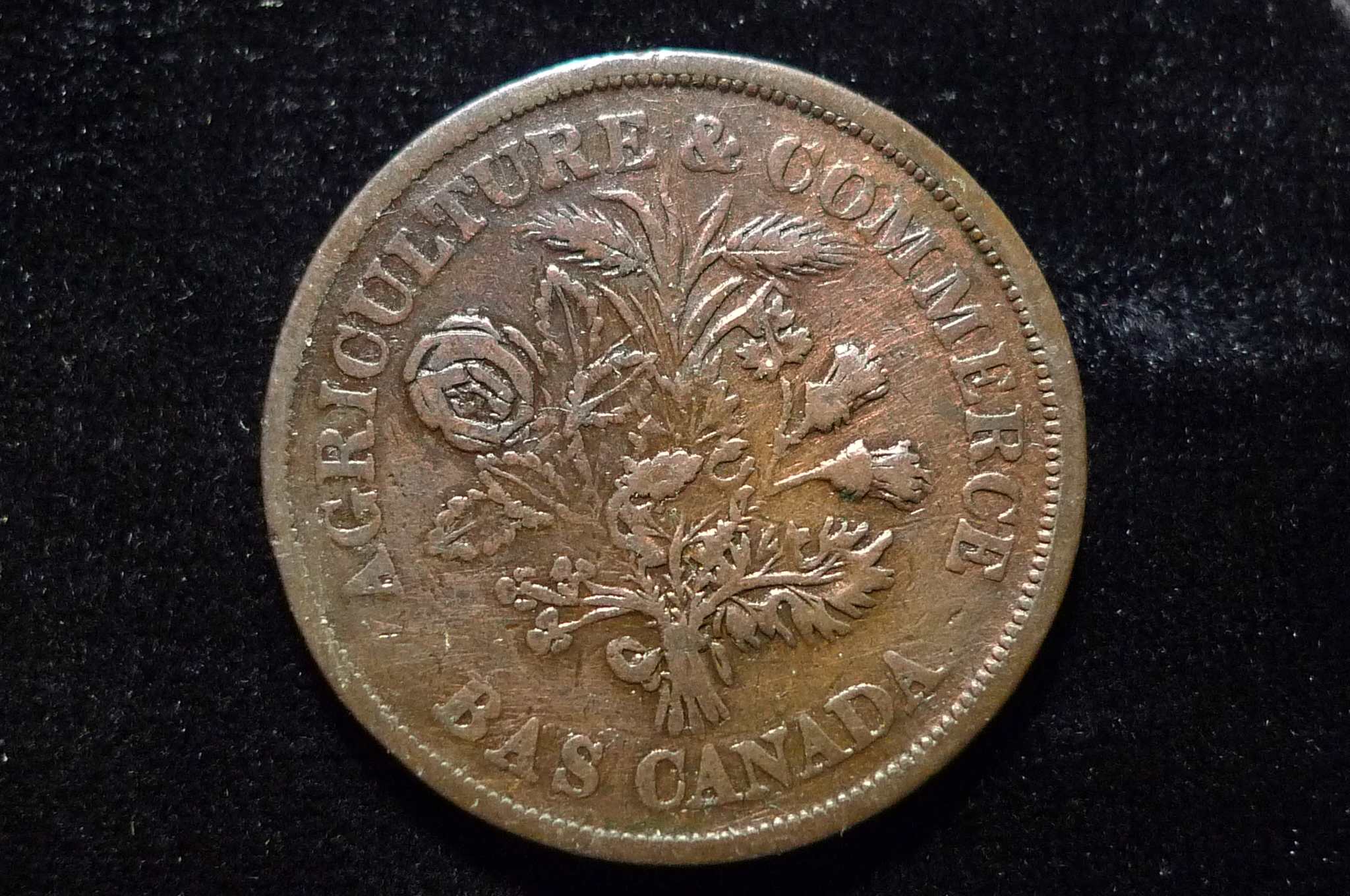 1838-Lower-Canada-1-Sou-Token