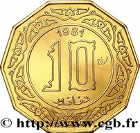 1981-Algeria-,10-Dinars-Essai