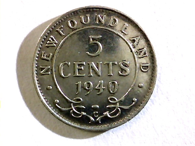 Newfoundland-5-Cent-1940