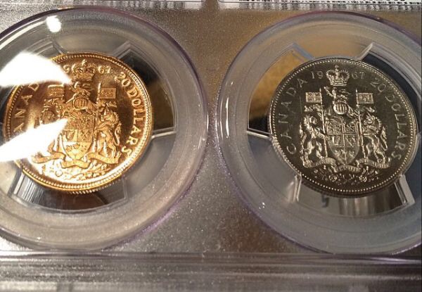 1967-Canada-20-Dollar-Gold-Planchet-Error