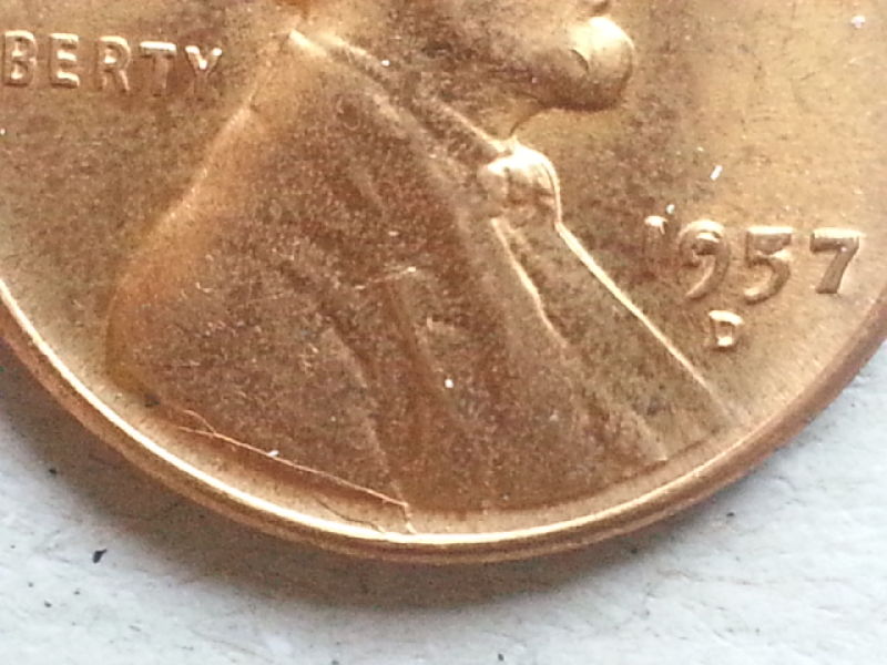 1957-D-Filled-9-Filled-5.-Cud?-No-VDB.