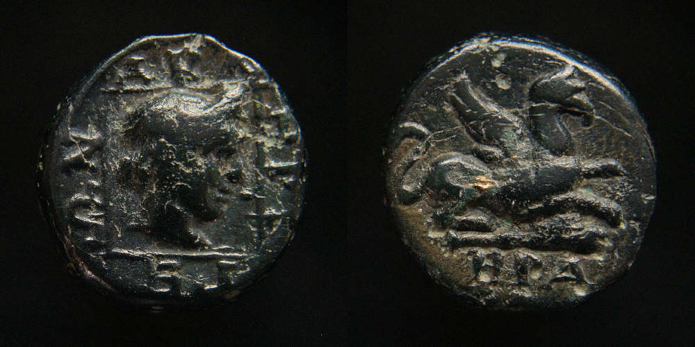Two--Greek-Coins...teos-And-Abdera