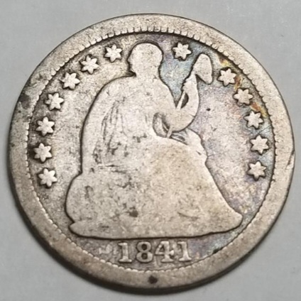 1841-O-Seated-Liberty--Half-Dime