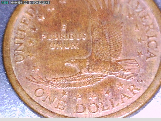 Brown-2000-P-Saca-1$-Coin.-Experimental-Rinse-Or-?