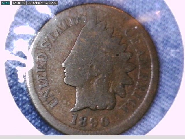 1890-Indian-Head-Cent-2.7g-And-Off-Center/Broadstruck-?