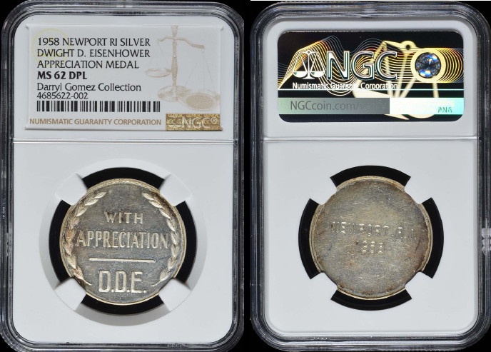1958-Eisenhower-Medal-Of-Appreciation-Newport-RI