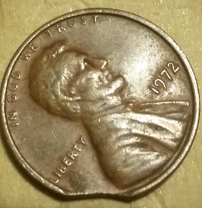 1972-Error-Clipped-Planchet-Penny?