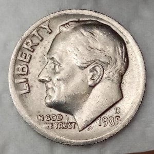 1985.d--Dime-Need-Opinion-About-Obverse-And-Reverse