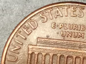 1987-D-Penny.-Offcenter-And-Obverse-Die-Clash-Need-Oppinon