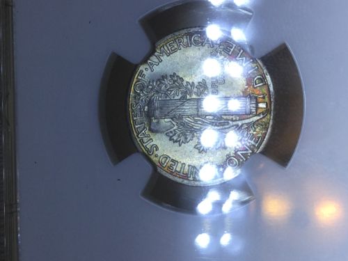Toned-Mercury-Dimes;-My-Collection-And-Yours